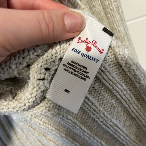 Lucky Brand | Open Knit Sweater - Picture 12 of 13